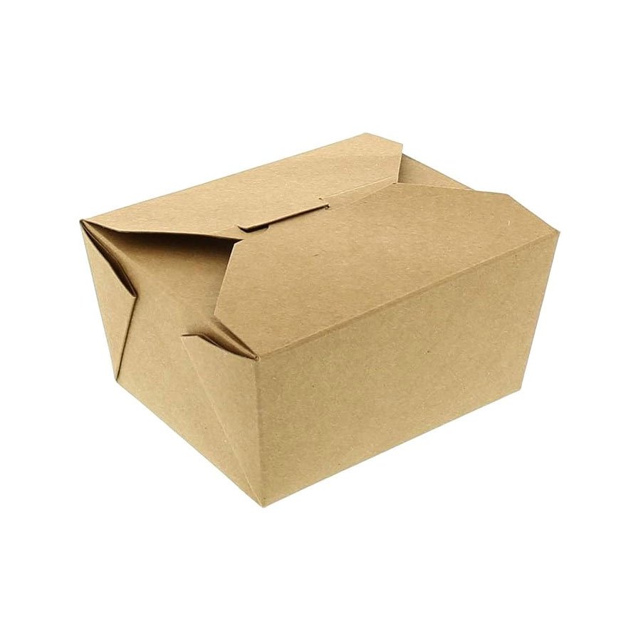 #1 KRAFT TAKE-OUT BOX  5"x4.5"x2.5