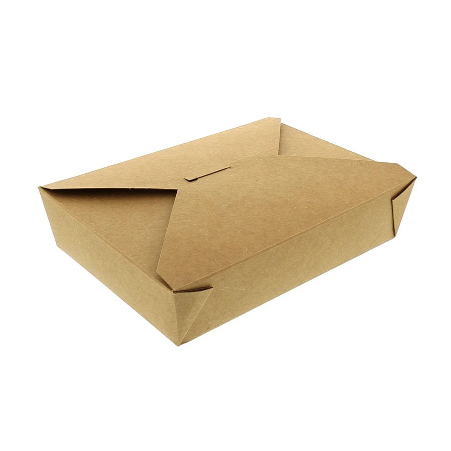 #2 KRAFT TAKE-OUT BOX 8.5"x6.25"x1.875"