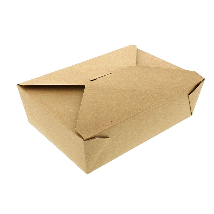 #3 KRAFT TAKE-OUT BOX  8.5"x6.25"x2.5"