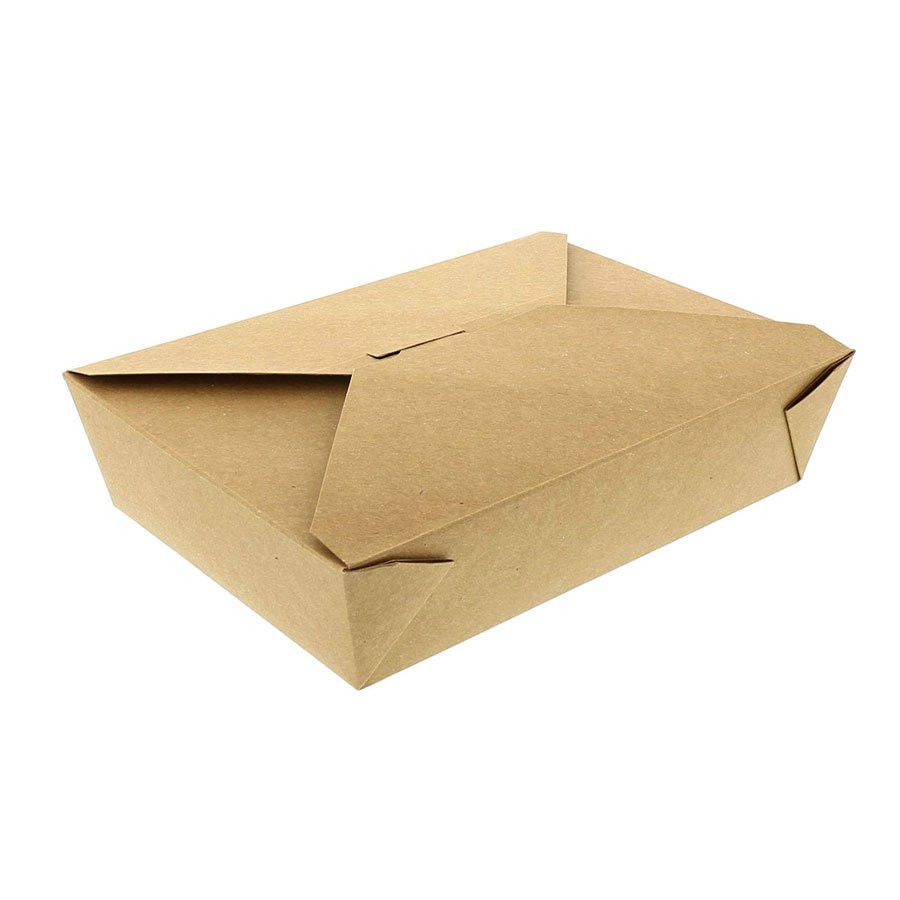 #4 KRAFT TAKE-OUT BOX 8.5"x6.25"x3.5"