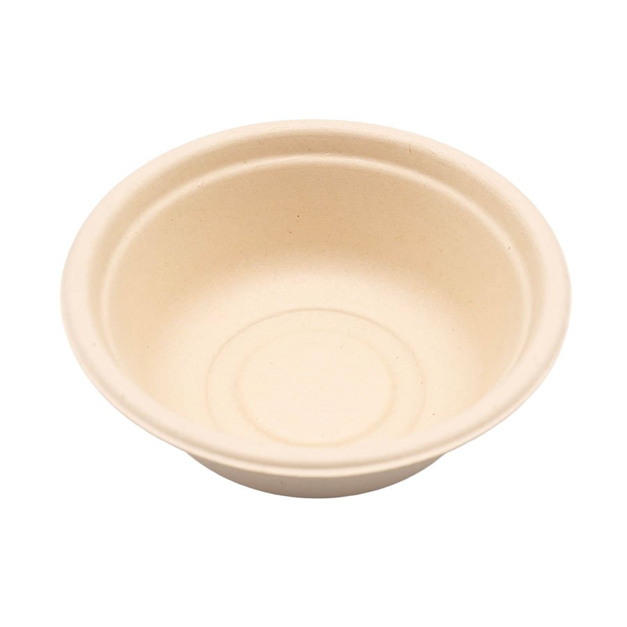 COMPOSTABLE BAGASSE BOWL PFAS FREE 16-32oz