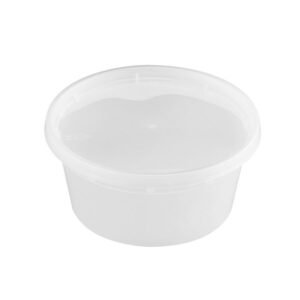 PLASTIC FOOD CONTAINER WITH LID (SOUP CUP) 8 oz-32 oz