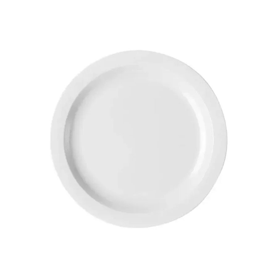 ROUND PAPER PLATES WHITE 6"