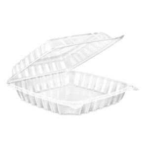 Sol-Pak 10"X4" Clear Hinged Container