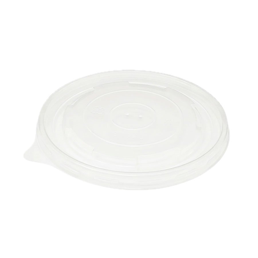 FLAT LID FOR PAPER FOOD CUP