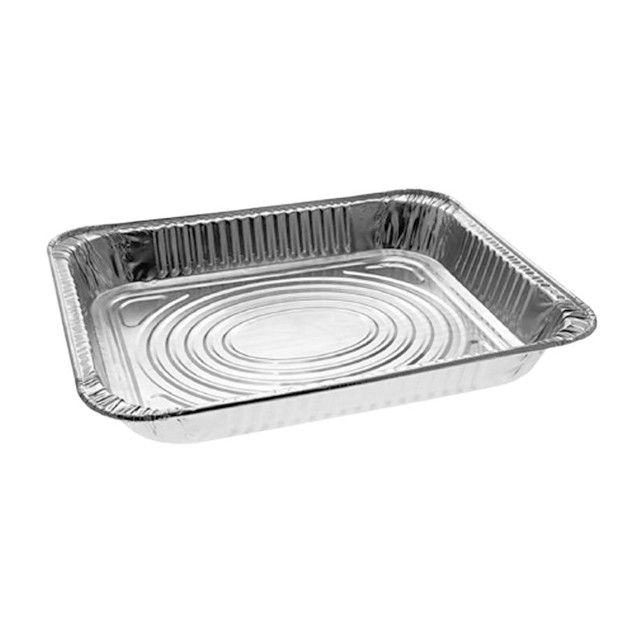 HALF SIZE SHALLOW ALUMINUM PAN HEAVY DUTY