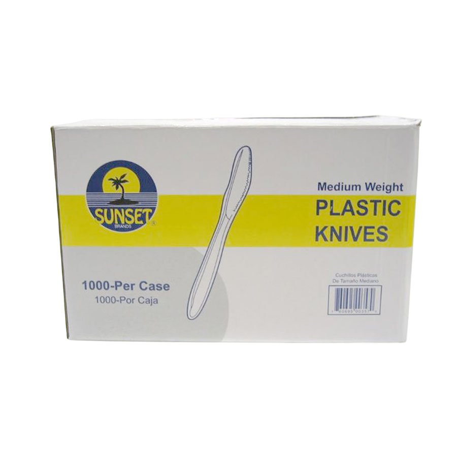 MEDIUM WEIGHT PLASTIC KNIFE