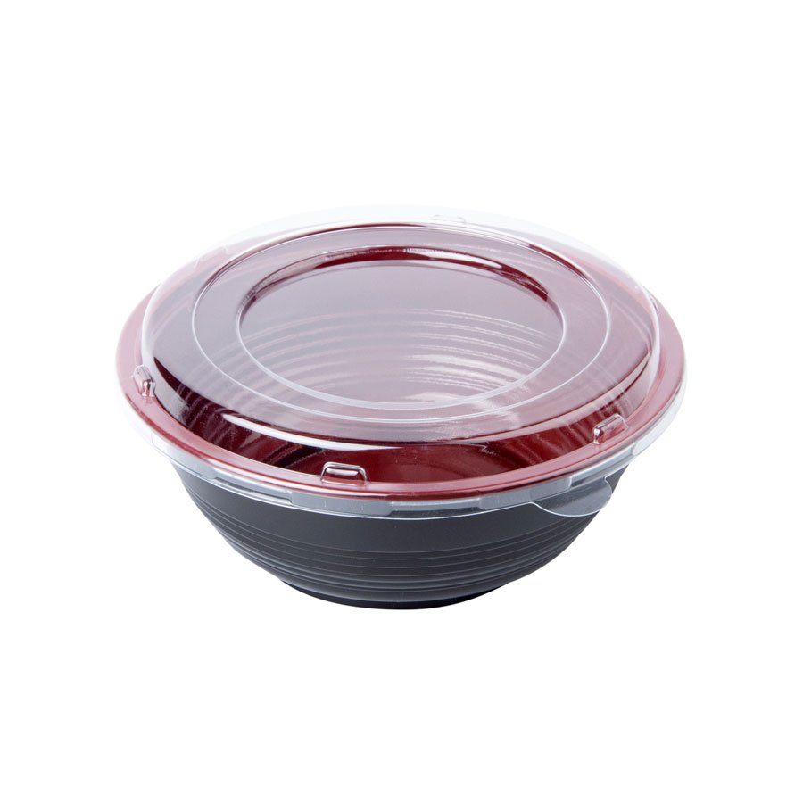 Sunset Asian Style Bowl with Lid
