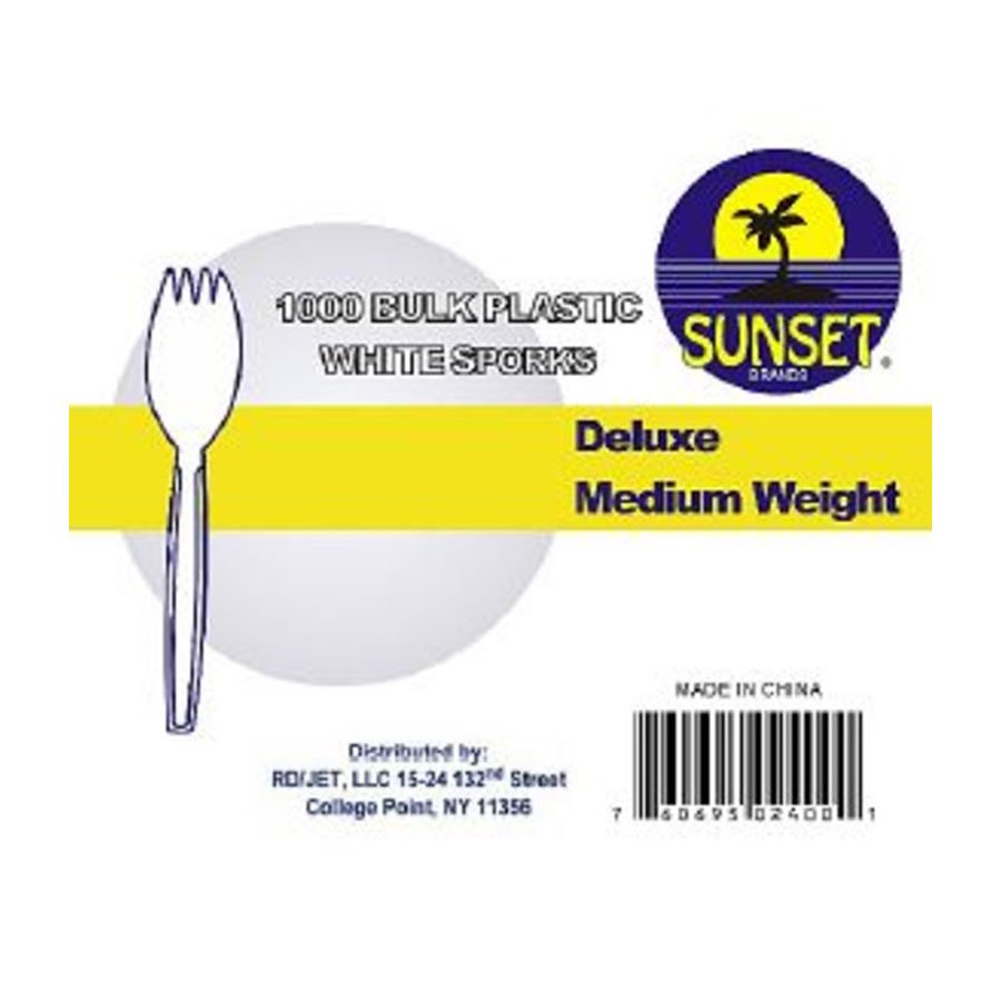 MEDIUM WEIGHT PLASTIC FORK