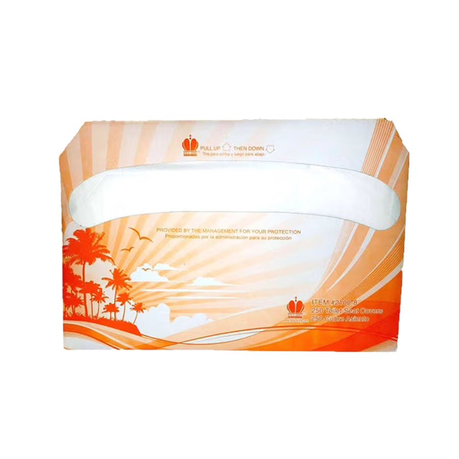 TOILET SEAT COVERS HALF FOLD 20/50CT