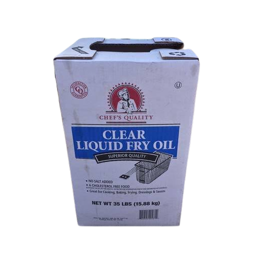 Clear Liquid Fry Oil, zero trans fats - 35 lbs