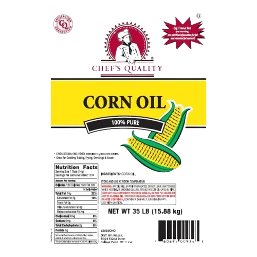 Corn Oil - 35 lbs