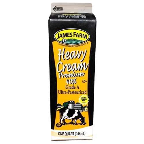 Heavy Cream, 40% - 64 oz