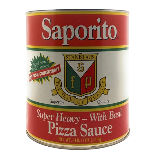Heavy Pizza Sauce with Basil - #10 can