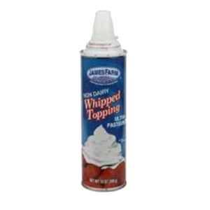 Light Whipped Cream - 12/15 Oz