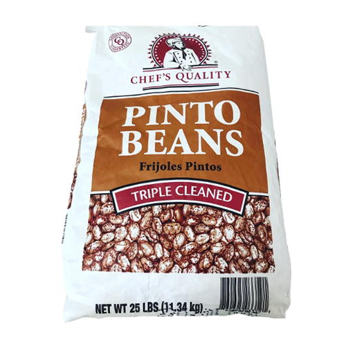 Triple Cleaned Pinto Beans - 25 lbs