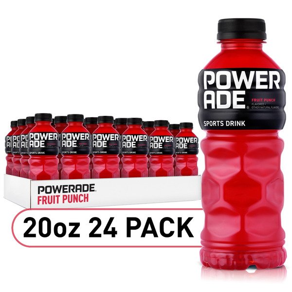 Fruit Punch Bottles, 20 fl oz, 8 Pack, 3 Sets