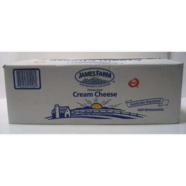 Cream Cheese, Bulk - 30 lb