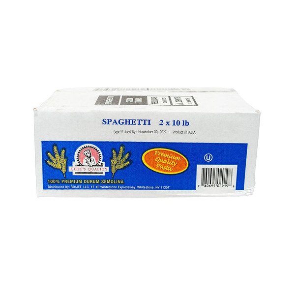 10" Spaghetti Pasta - 2/10 lbs