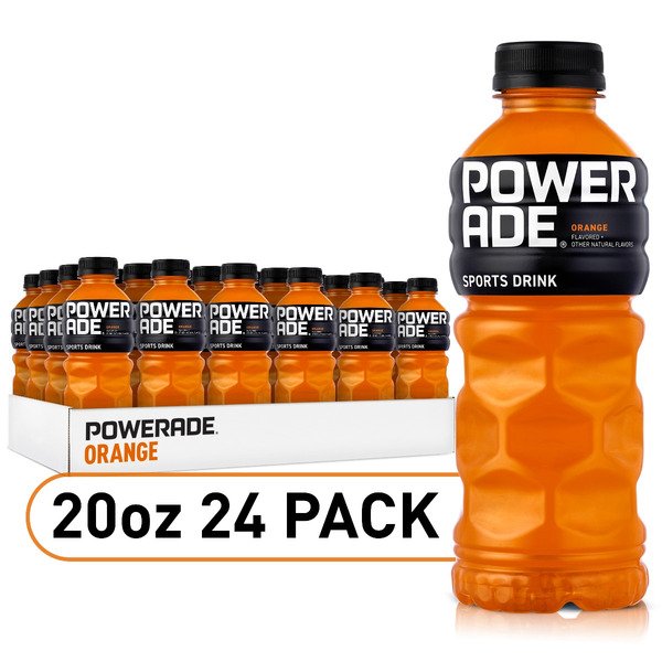 Orange Bottles, 20 fl oz, 8 Pack, 3 Sets