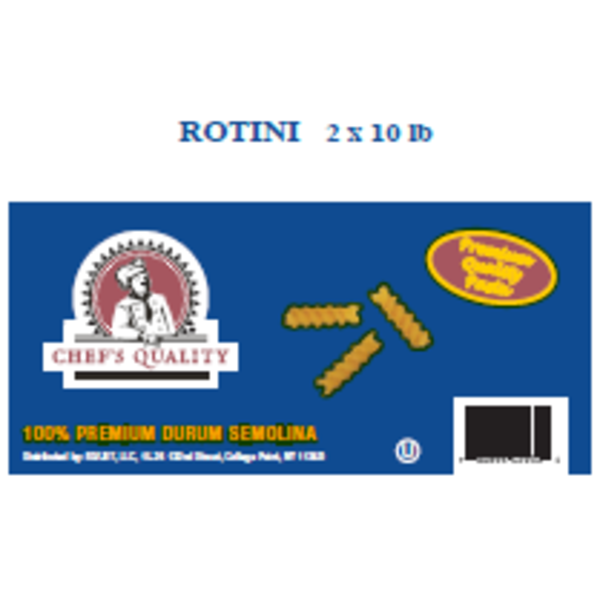 Rotini Pasta - 2/10 lbs