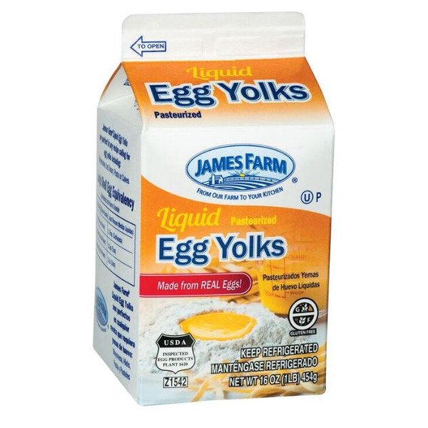 Liquid Egg Yolks - 1 lb