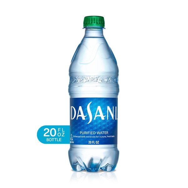 Purified Water Bottles, 20 fl oz, 24 Pack