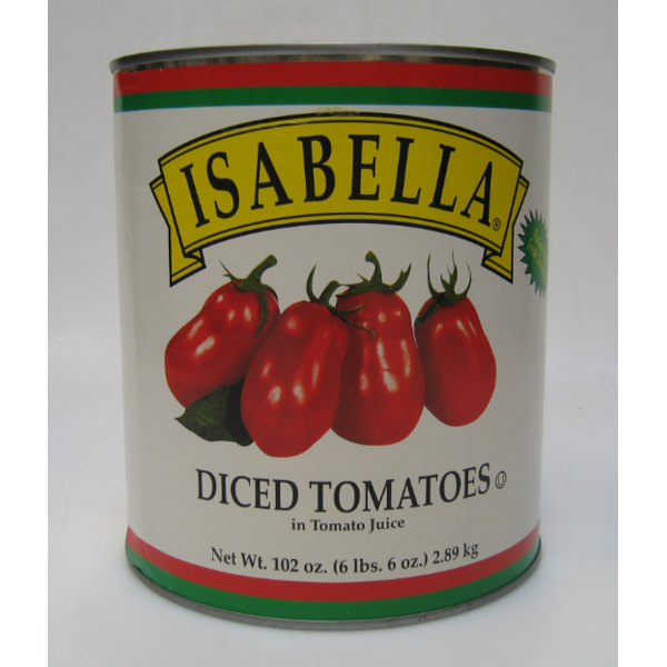 Diced Tomatoes in Juice - #10 cans