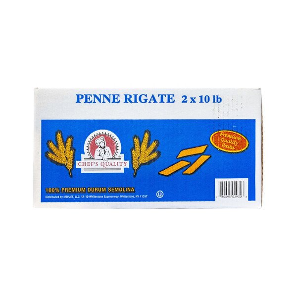 Penne Rigate Pasta - 2/10 lbs