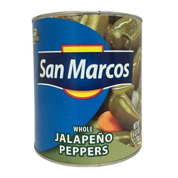 Whole Jalapeno Peppers - #10