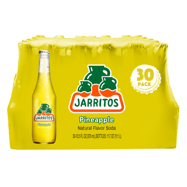 Jarritos Pineapple Natural Flavor Soda 12.5z