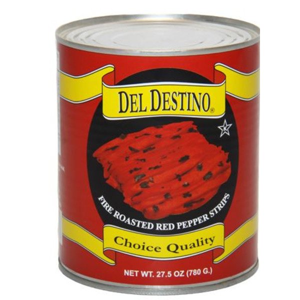 Fire Roasted Red Pepper Strips - 3 kgs