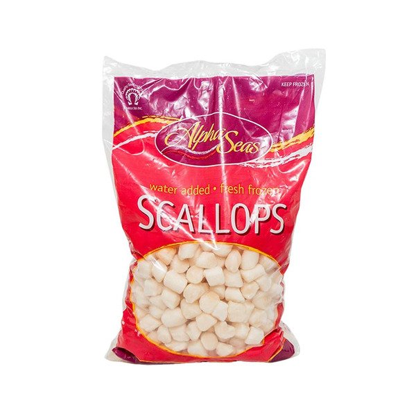Frozen Scallops - 20/25 ct, Processed - 5 lb