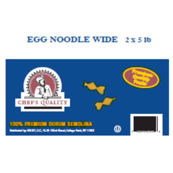 Wide Egg Noodles - 10 lbs