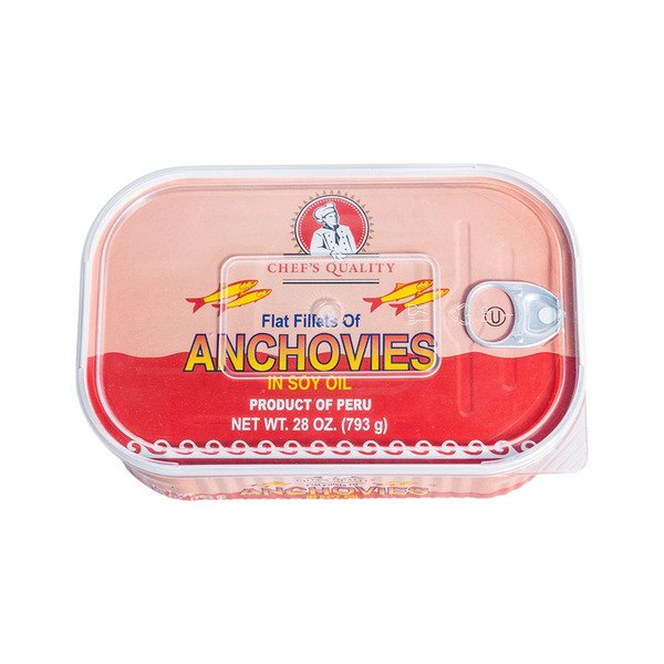 Anchovies in Soy Oil - 28 oz Can