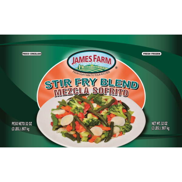 IQF Stir Fry Blend - 2 lbs