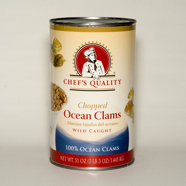 Chopped Ocean Clams - 51 oz Cans