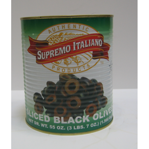 Sliced Black Olives - #10 cans