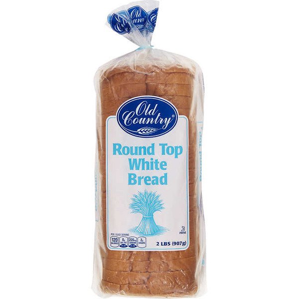 Old Country - Round Top White Bread - 2 lb