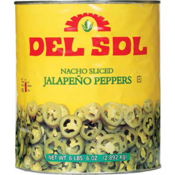 Nacho Sliced Jalapeno Peppers - #10 cans