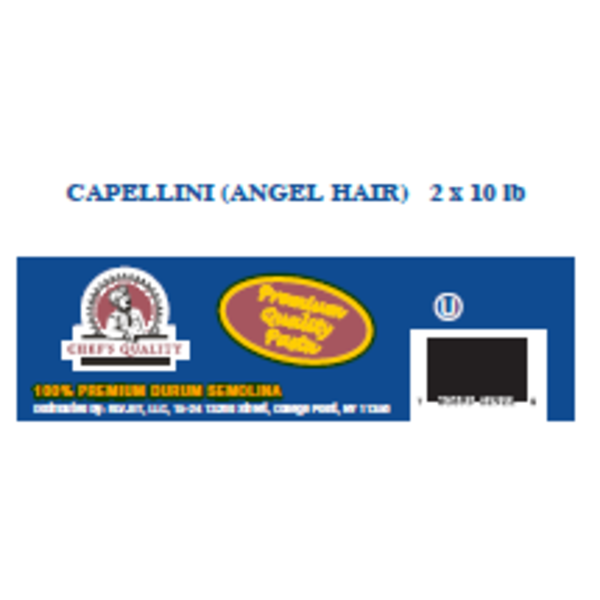 Angel Hair (Capellini) Pasta - 2/10 lbs