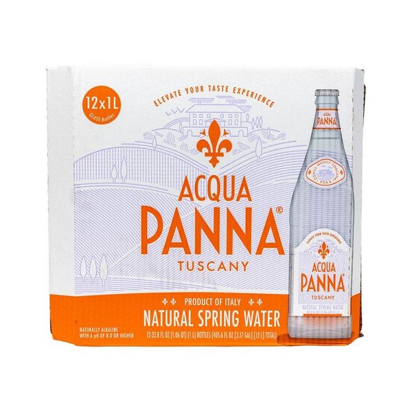 Water - 12/1L glass bottles