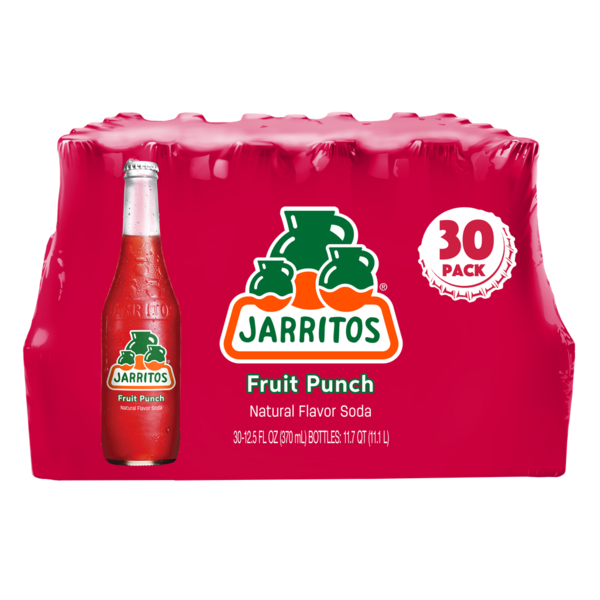 Jarritos Fruit Punch Natural Flavor Soda 12.5z