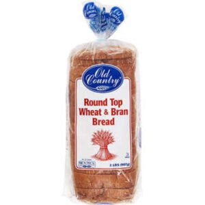 Old Country - Round Top Wheat and Bran Bread - 2 lb