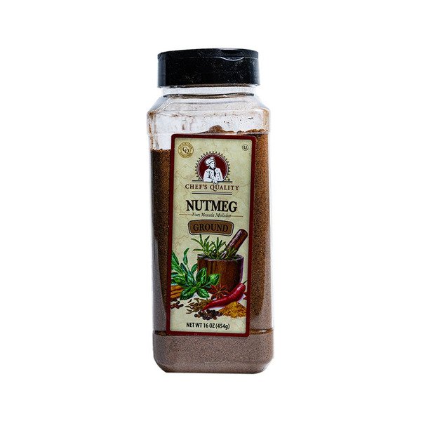 Ground Nutmeg - 1 lb Jar