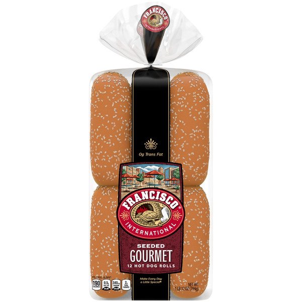 Francisco International - Gourmet Seeded Rolls - 12 Ct