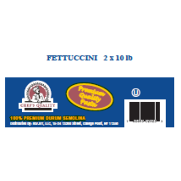 Fettuccini Pasta - 2/10 lbs