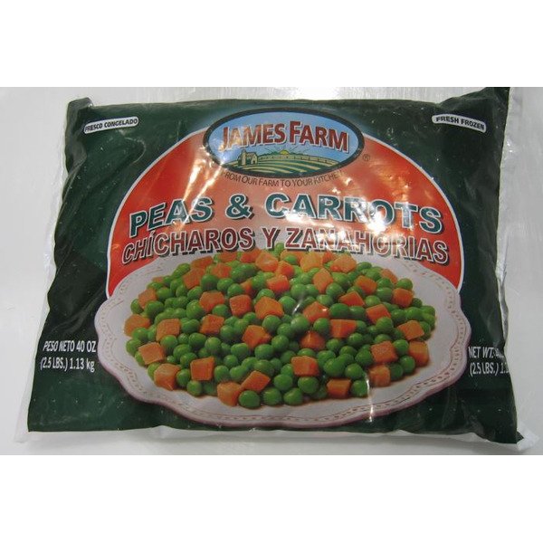 IQF Peas & Carrots - 2.5 lb