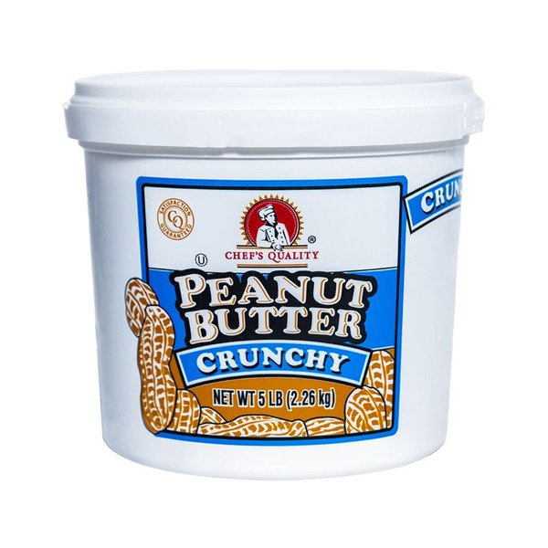 Crunchy Peanut Butter - 5 lb tub