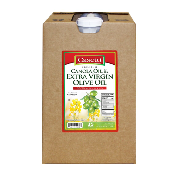 Canola Oil & Extra Virgin Olive Oil 90/10 Style - 35 lbs